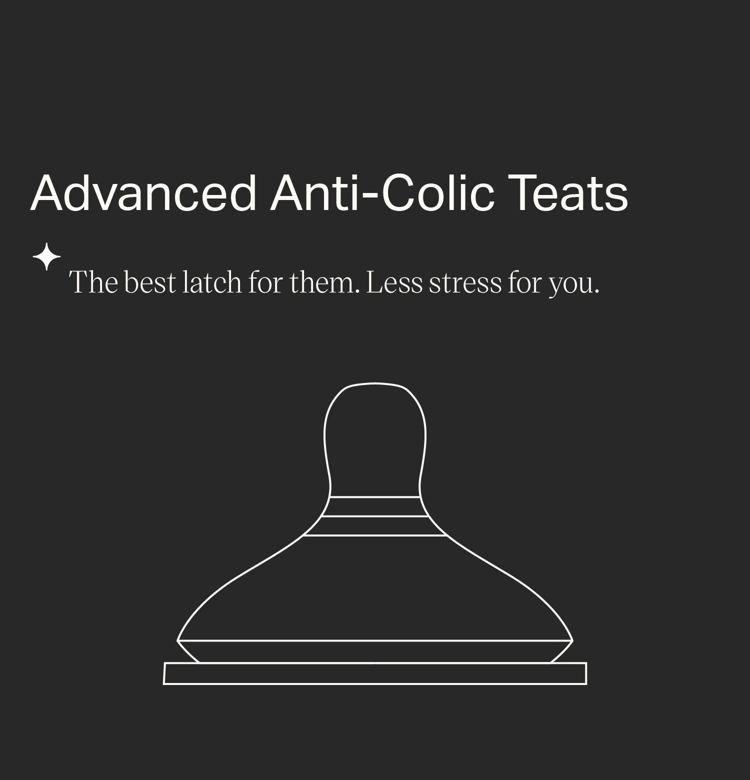 Advanced Anti Colic Teats