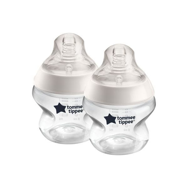 Closer to Nature Baby Bottles - 150ml - 2 Pack