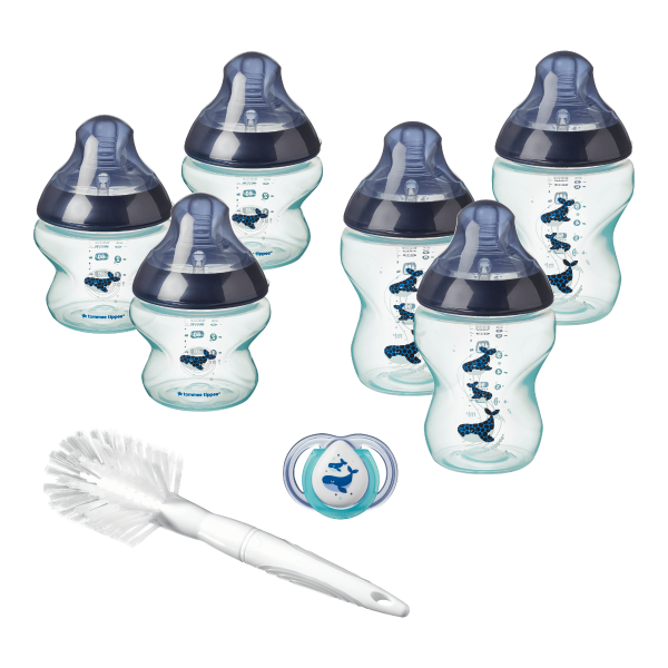 Closer to Nature Whale Baby Bottle Starter Set