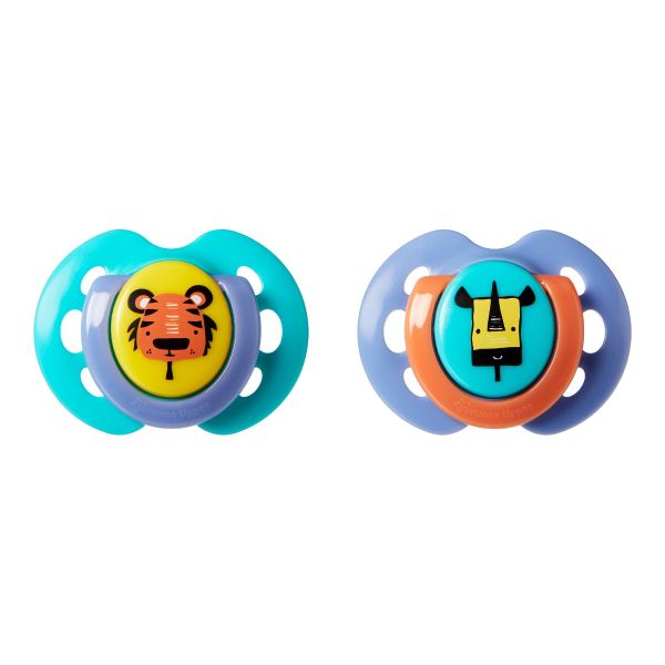 Fun Style Soother(0-6 months) - 2 pack