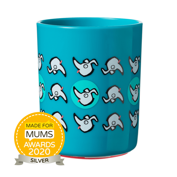 No Knock Cup 190ml, blue (12 months+)