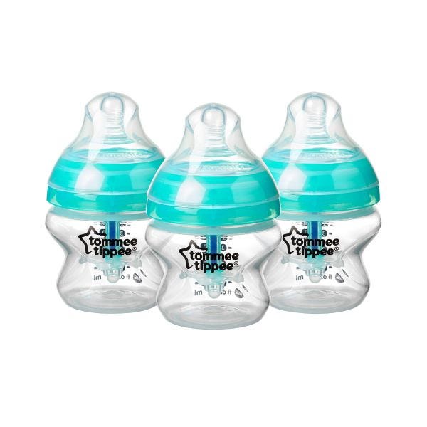 Advanced Anti-Colic Baby Bottles - 150ml - 3 Pack