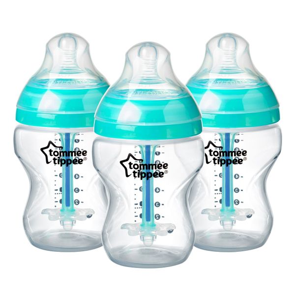 Advanced Anti-Colic Baby Bottles - 9oz - 3 Pack
