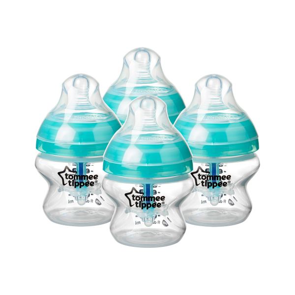 Advanced Anti-Colic Baby Bottles - 5oz - 4 Pack