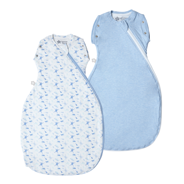 The Original Grobag Planet Earth Snuggle Twin Pack 0-4/3-9m