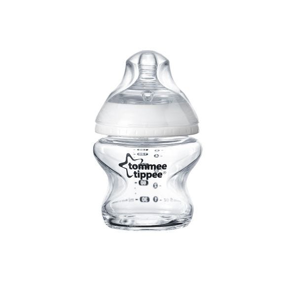 Closer to Nature Glass Baby Bottle 150ml, clear - 1 pack