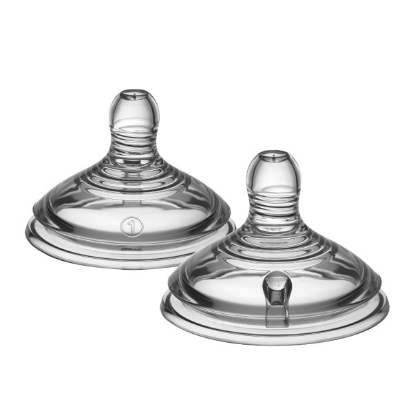 Closer to Nature Slow Flow Nipples - 2 pack