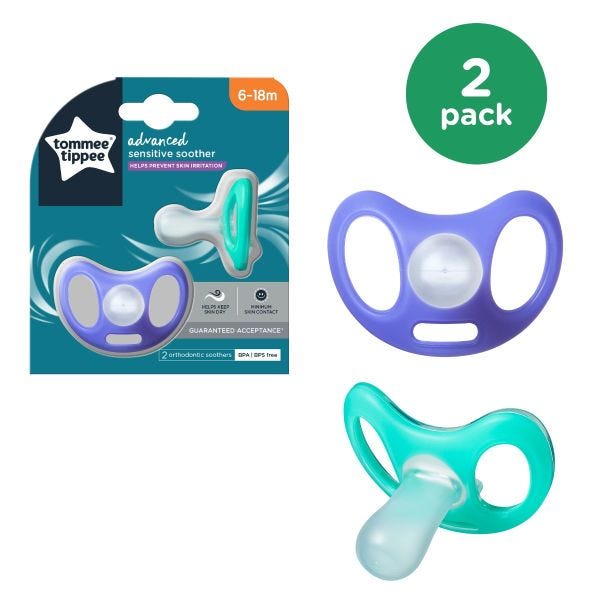 Advanced Sensitive Soother (6-18 months) - 2 pack