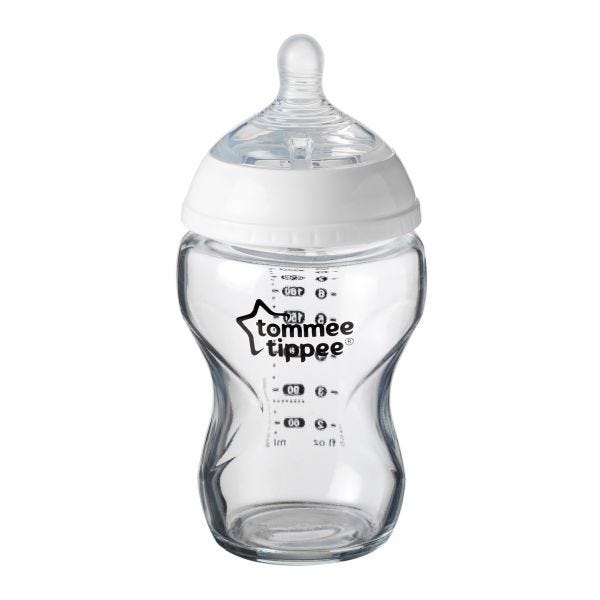 Closer to Nature Glass Baby Bottle - 250ml - 1 Pack