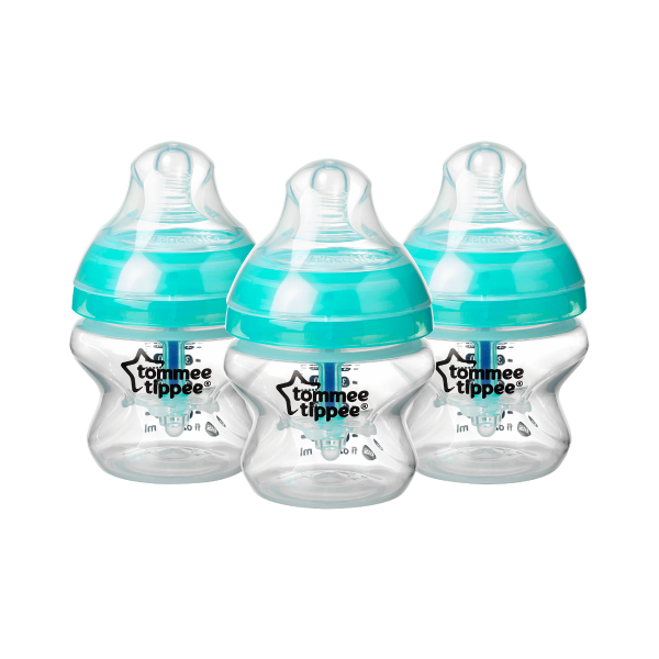 Advanced Anti-Colic Baby Bottles 150ml - 3 pack