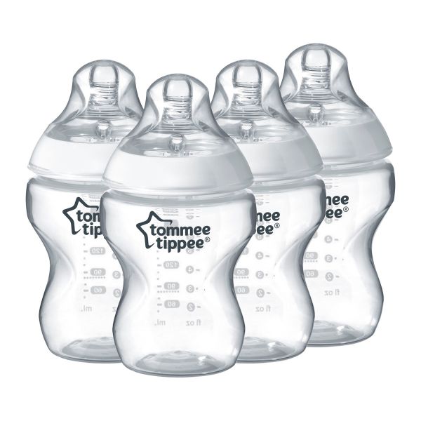 Closer to Nature Baby Bottles - 9oz - 4 Pack