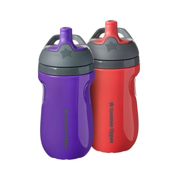 Insulated Sportee, Purple, Red - 2 pack