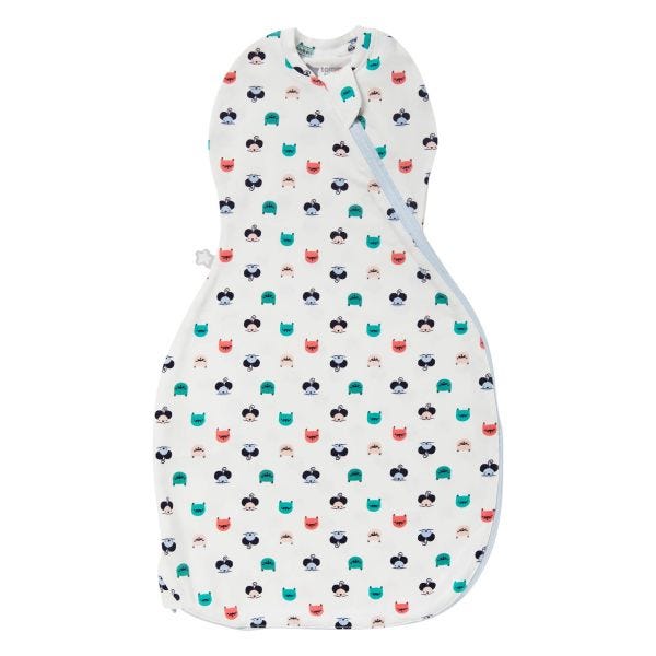 The Original Grobag Cat &amp; Mouse Easy Swaddle, 0-3 months