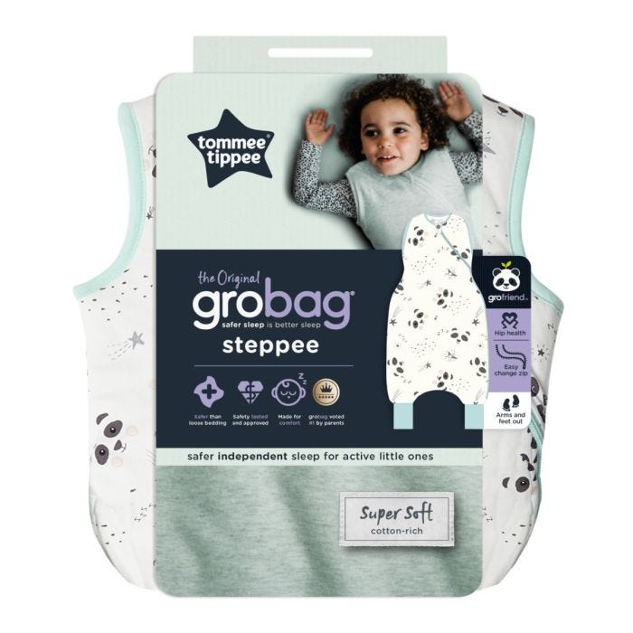 The original grobag little pip steppee packaging