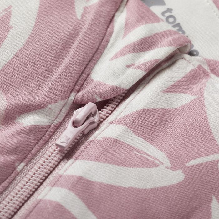 The Original Grobag Botanical Snuggle zip close up 