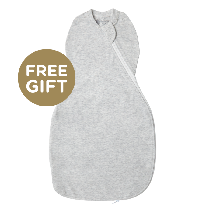 Free Grey Marl Swaddle Gift