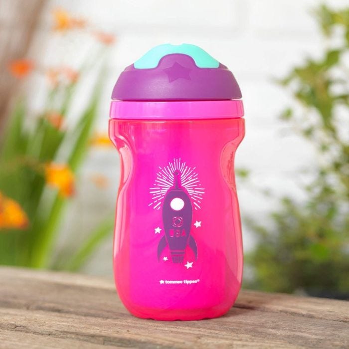 pink sipper tumbler
