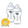 Closer to nature 340ml baby bottle showing made for mums silver award roundal