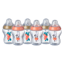 CTN Decorated Baby Bottles - 6 pack