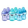 6-closer-to-nature-baby-bottles-in-pink-green-and-purple