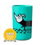 large-green-no-knock-cup-with-dog-design