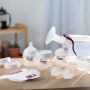 Tommee Tippee Breastfeeding Starter Kit on table in Kitchen