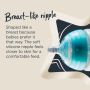 Advanced Anti-Colic Nipples Infographic- Breast-like nipple