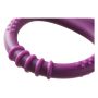 Tommee Tippee Sensory Teether Mini purple close up showing the bottom