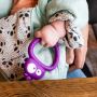baby holding Tommee Tippee Kalani Mini Sensory Teething Toy