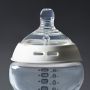 Close up of Natural Start baby bottle’s sterilizing vents and nipple