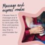 Made for Me Sinlge electric Breast Pump - infographic massage and express modes