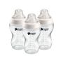 3x 11oz Closer to Nature baby bottles on white background