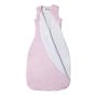 The Original Grobag Pink Marl Sleepbag zip open