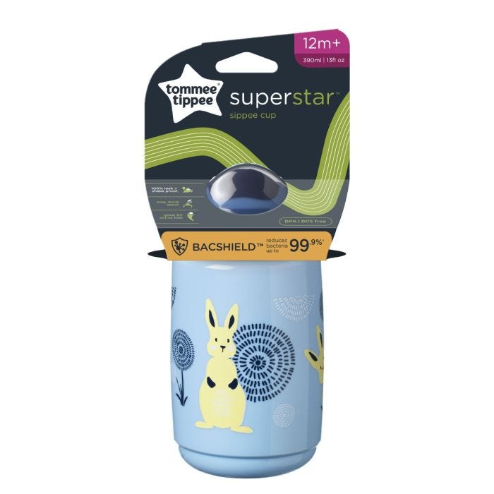 Superstar Sipper Training Cup- blue packaging