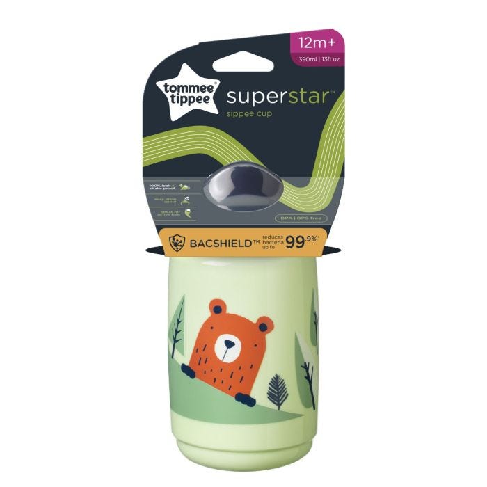 Superstar Sipper Training Cup- green packaging