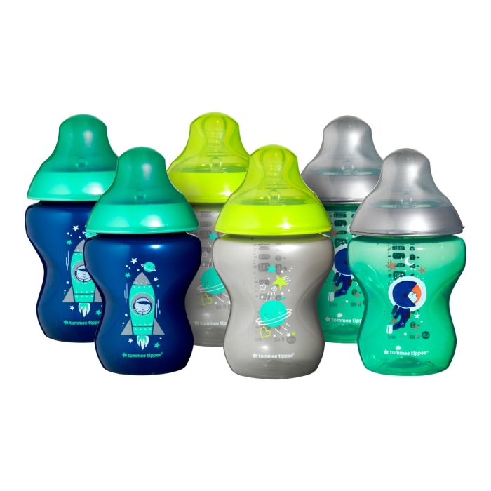 tommee-tippee-closer-to-nature-boldly-goes-baby-bottles-blue-green-silver-yellow