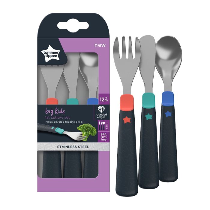 Big kids first cutlery set with packaging