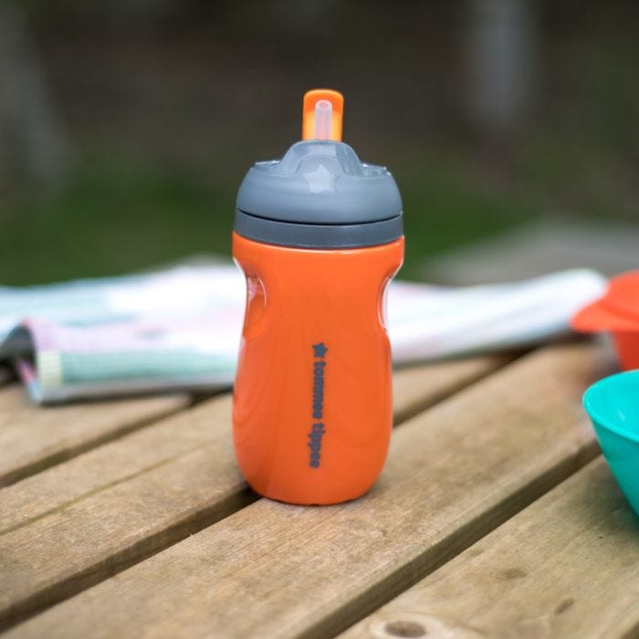 Insulated Straw Toddler Cup lifestyle 