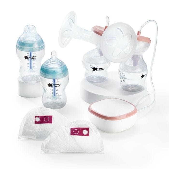 Image showing the product contents of the breastfeeding starter bundle