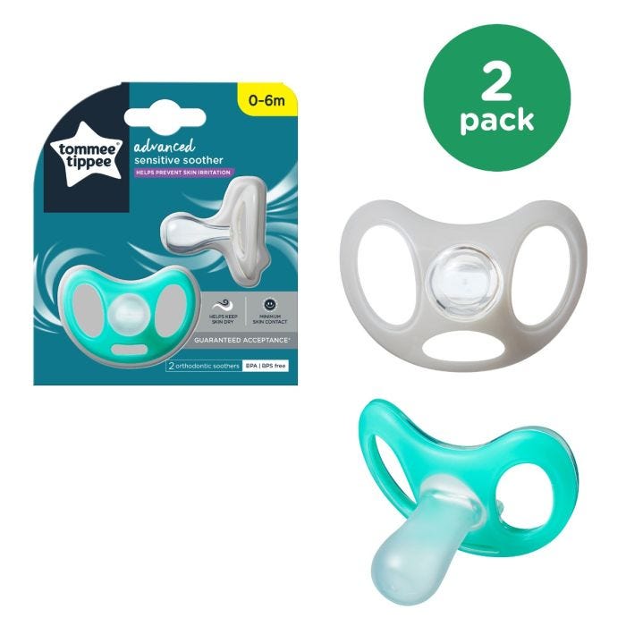 Advanced sensitive soother 2 pack 