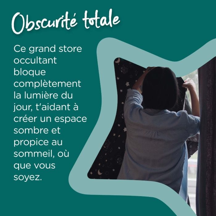 Store occultant infographie