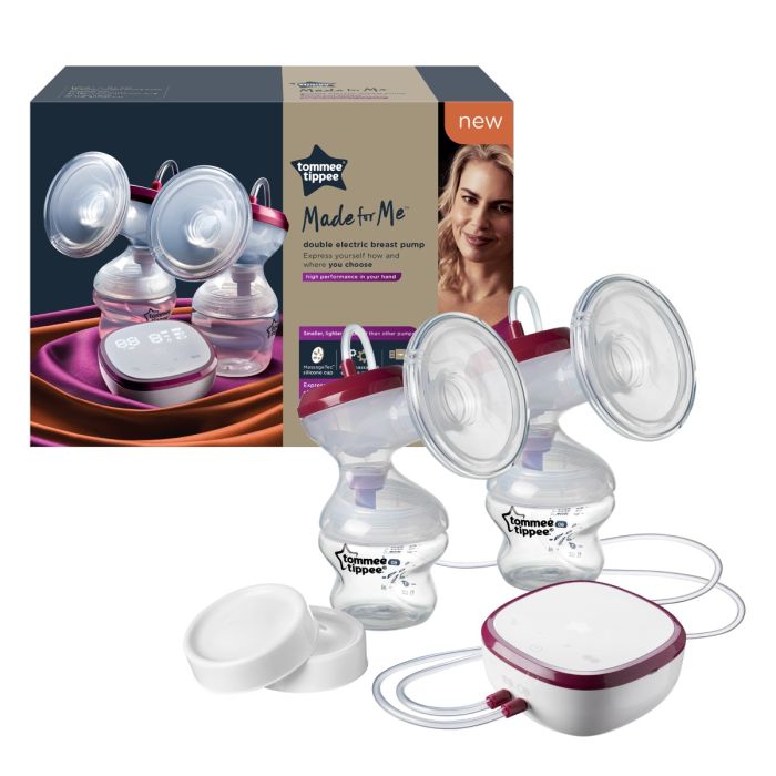 Made for Me Double Electric Breast Pump with packaging