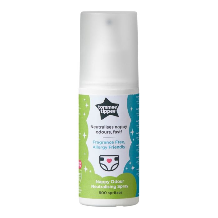 Nappy Odour Neutralising Spray with lid on 
