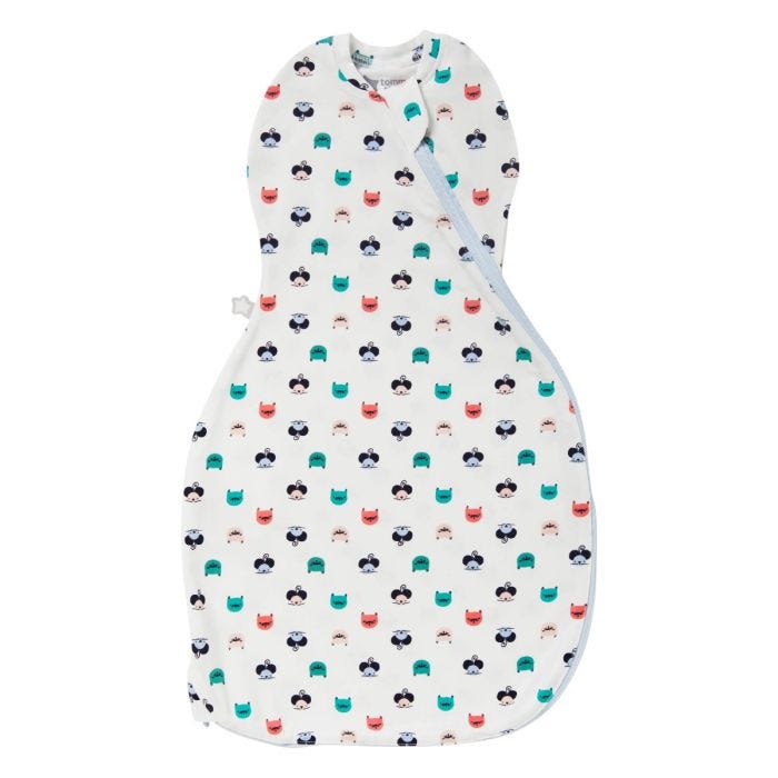 Cat and Mouse Easy Swaddle front