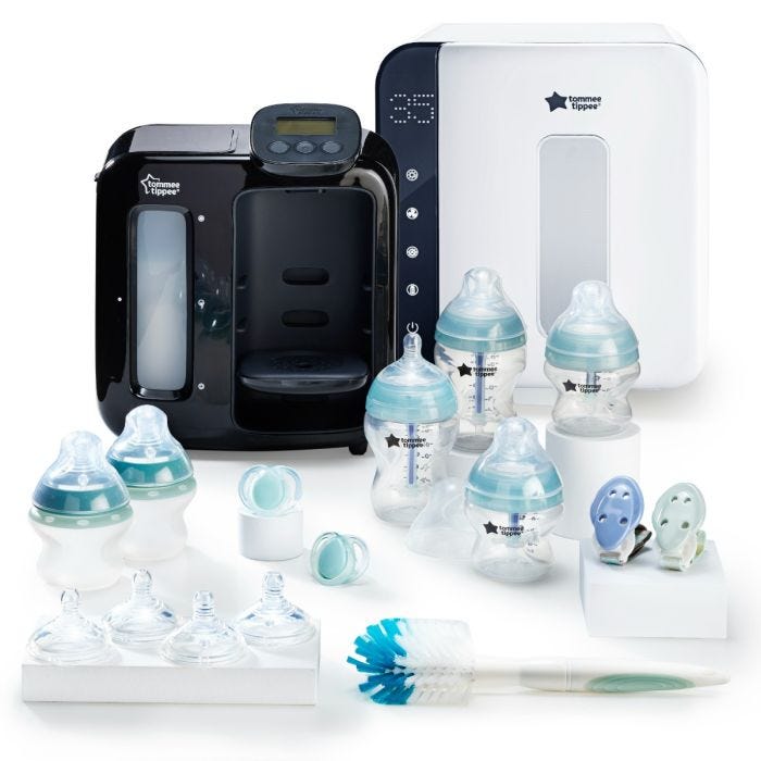 Image showing products featured in the ultimate bottle feeding bundle