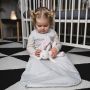 Child wearing The Original Grobag Grey Marl Sleepbag 