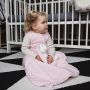 Child wearing The Original Grobag Pink Marl Sleepbag