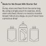 Breast Milk starter set