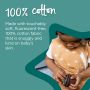 The original grobag sleepbag infographic -  100% cotton