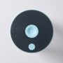Aerial view of Colicsoothe lid on a grey background